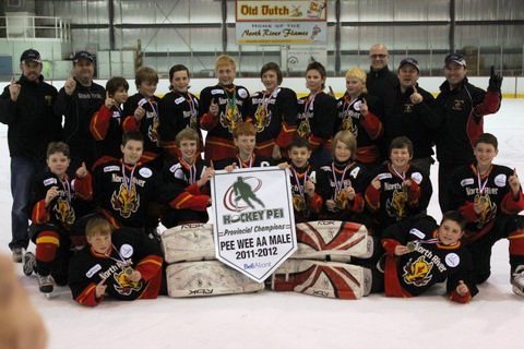 Peewee AA 3Points Aviation Flames - 2012 Bell Aliant Cup Provincial Champions